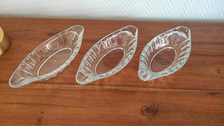 3 ijscoupes langwerpig, Huis en Inrichting, Keuken | Servies, Zo goed als nieuw, Ophalen of Verzenden