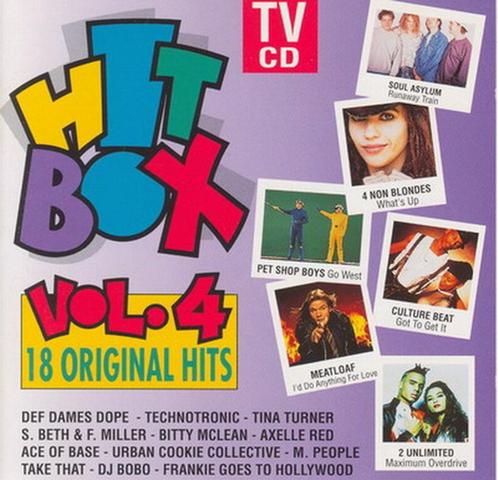 CD * HITBOX - Vol. 4, Cd's en Dvd's, Cd's | Pop, Zo goed als nieuw, 1980 tot 2000, Ophalen of Verzenden