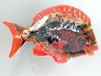 Vide poche Vallauris vintage en forme de poisson, Antiquités & Art, Enlèvement ou Envoi
