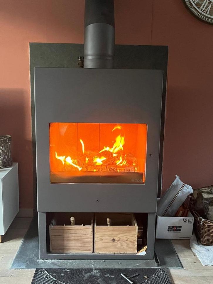 DDG houtkachel Hydro, Doe-het-zelf en Bouw, Verwarming en Radiatoren, Zo goed als nieuw, Kachel, 80 cm of meer, 60 tot 150 cm
