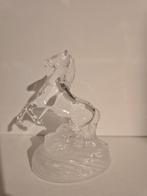 Statue de cheval en verre - verre transparent - décoration, Enlèvement