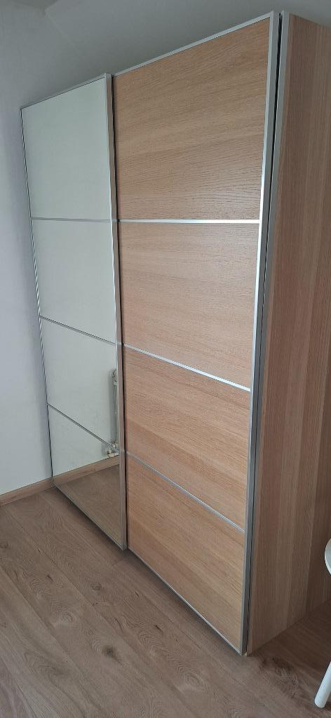 Ikea Kast Pax, Huis en Inrichting, Kasten | Kleerkasten, Gebruikt, 150 tot 200 cm, 50 tot 75 cm, Met lade(s), Met plank(en), Met hangruimte
