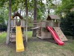 Mega speeltuin incl zandbak, huisje, schommels, klimrek,…, Kinderen en Baby's, Speelgoed | Buiten | Speeltoestellen, Ophalen, Gebruikt