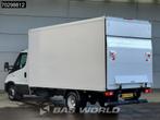 Iveco Daily 35C16 Laadklep Dubbellucht Bakwagen 160PK Airco, Auto's, Bestelwagens en Lichte vracht, Gebruikt, Euro 6, Iveco, Wit