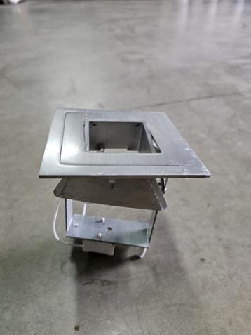 Inbouwspot inox vierkant 15 stuks beschikbaar voor biedingen