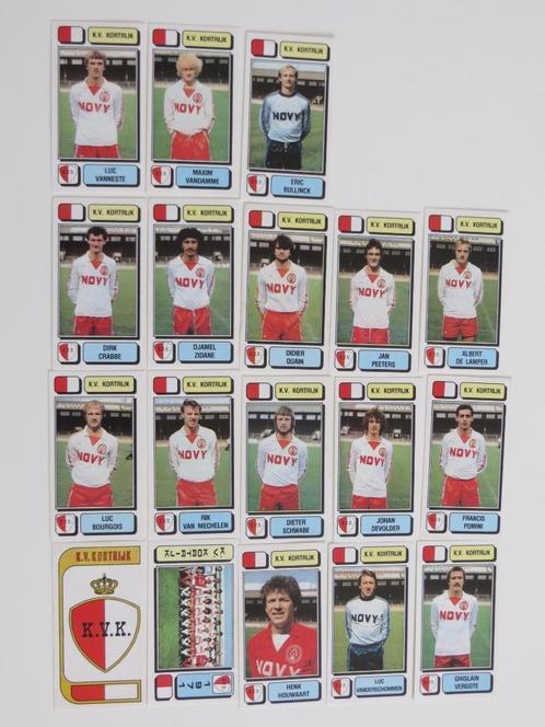 panini football 83 équipe complète KV KORTRIJK rare, Collections, Articles de Sport & Football, Utilisé, Enlèvement ou Envoi