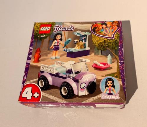 Lego Friends set 41360 Emma's mobiele dierenkliniek, Kinderen en Baby's, Speelgoed | Duplo en Lego, Gebruikt, Lego, Complete set
