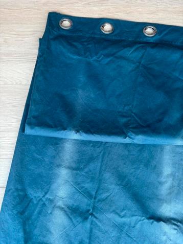 Verduisterende gordijn donker blauw 145 x 200 cm beschikbaar voor biedingen
