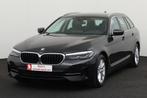 BMW 5 Serie 520 TOURING DA TOURING DA + GPS + LEDER + CAMERA, Automaat, Achterwielaandrijving, Euro 6, Zwart