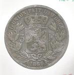 12548 * LEOPOLD II * 5 frank 1869 * Z.Fr, Postzegels en Munten, Munten | België, Zilver, Verzenden