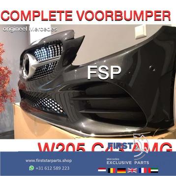 W205 C205 S205 C43 AMG VOORBUMPER COMPLEET Mercedes C Klasse beschikbaar voor biedingen