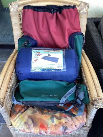 Ruzak NORDIC Thybetmc80 en slaapzak Nordic Traveller 300 beschikbaar voor biedingen