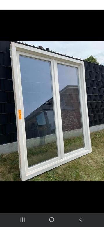 Kiepkantel raamkozijn dik gelaagd glas. 160,5x206,5x10,5cm beschikbaar voor biedingen