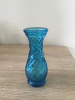 Vintage Rossini Empoli Blue Diamond vaasje., Enlèvement, Neuf, Bleu, Moins de 50 cm