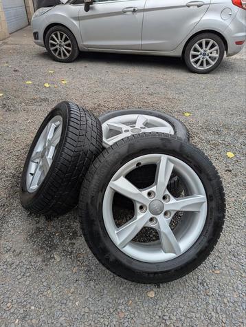 Audi 16 inch velgen met band, 16 pouces, 205 mm, Enlèvement, Utilisé