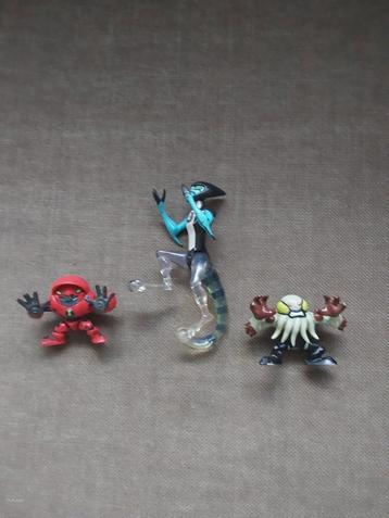 3 ben 10 figuren, Ophalen of Verzenden, Zo goed als nieuw