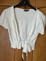 Dames truitjes met korte mouwen, Ophalen, Gedragen, Maat 42/44 (L), Wit