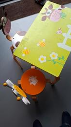 Tafeltje met 2 stoeltjes voor kleuter, Ophalen