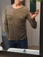 T-shirt long Adolfo Domínguez - M 5 - Rayé - État neuf, Enlèvement ou Envoi, Comme neuf, Vert, Taille 48/50 (M)