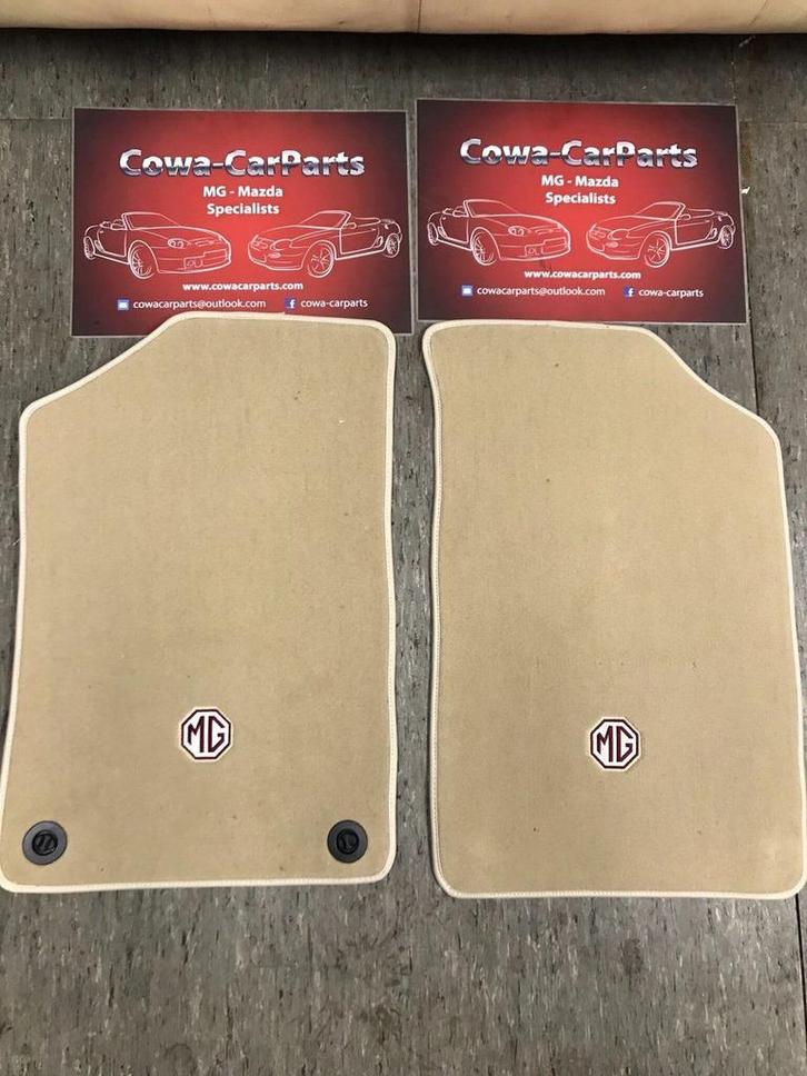 mg f mgf mg tf mgtf originele beige mg mattenset nieuw, Autos : Pièces & Accessoires, Habitacle & Garnissage, Neuf, Enlèvement ou Envoi