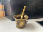 Mortier et mortier d'apothicaire en bronze, Antiquités & Art, Antiquités | Bronze & Cuivre, Bronze, Enlèvement ou Envoi