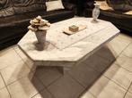 Salontafel in marmer, Huis en Inrichting, Tafels | Salontafels, Ophalen, Overige materialen, 50 tot 100 cm, 100 tot 150 cm