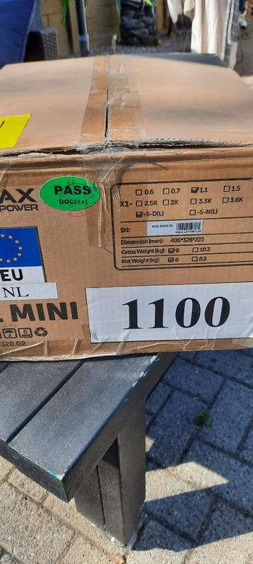 Verkoop Solax omvormer - X1-1.1-S-D, 1,1 KW, ideaal plug-and beschikbaar voor biedingen