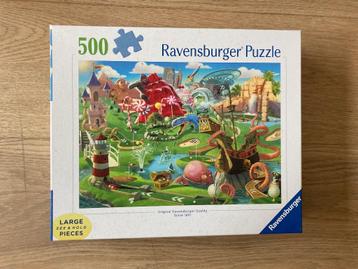 Puzzle 500 sur le jeu du golf beschikbaar voor biedingen