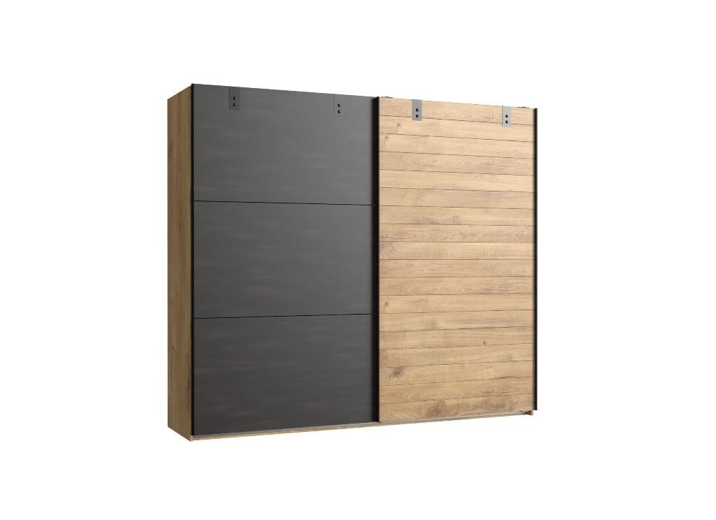 Kleerkast, Huis en Inrichting, Kasten | Kleerkasten, Ophalen, 200 cm of meer, Met plank(en), Zo goed als nieuw