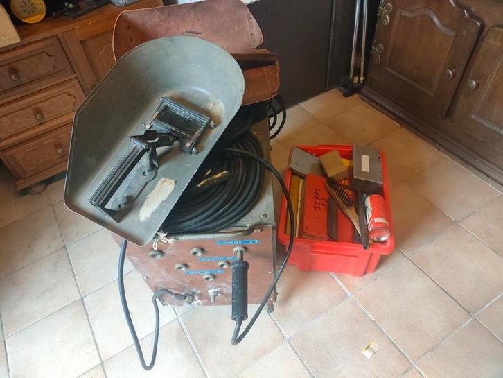 Lasapparatuur en benodigdheden., Doe-het-zelf en Bouw, Gereedschap | Lasapparaten, Gebruikt, Ophalen