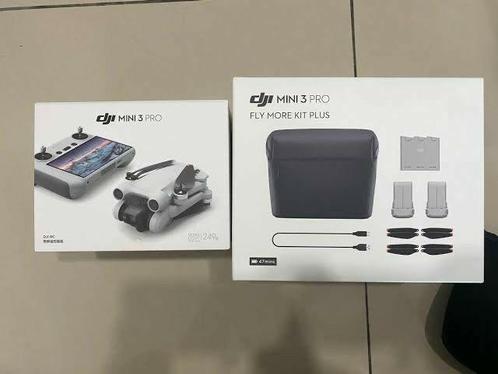 DJI mini 3 pro + Fly more kit   ‌1/1.3 inch sensor  ‌4K HDR, Audio, Tv en Foto, Drones, Nieuw, Ophalen of Verzenden