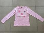 Roze t-shirt s.Oliver maat 128-134, Meisje, Ophalen of Verzenden, Zo goed als nieuw, Shirt of Longsleeve