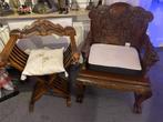 Twee prachtige oude chinese stoelen, Ophalen