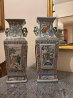 Chinese vazen koppel, Antiek en Kunst, Ophalen