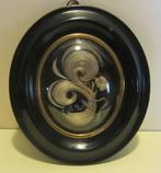 Antieke haarkader, haarwerk, memento mori /355, Verzenden