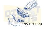 Renault Espace V (2/15-5/23) (XFC) Chromelijstset grille Ori, Neuf, Renault, -, -
