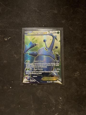 Pokémon Heracross EX #105 Pokémon Furious Fists beschikbaar voor biedingen