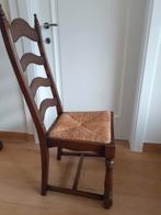 6 eetkamerstoelen, Huis en Inrichting, Stoelen, Ophalen, Bruin, Vijf, Zes of meer stoelen, Hout