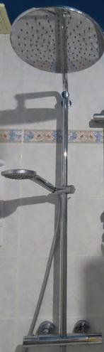 Blaufoss Round 300 colonne de douche de pluie, Ophalen, Gebruikt, Chroom, Douche