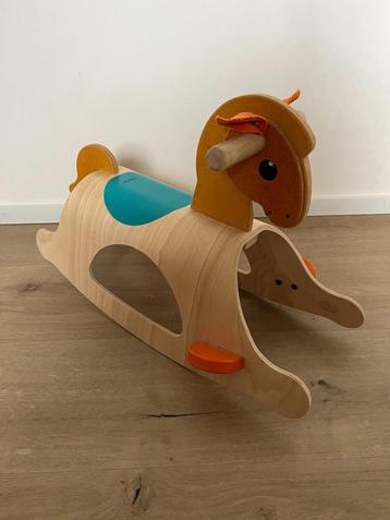 Cheval à bascule en bois Palomino de Plan Toys