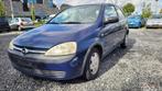 opel corsa 1.0i AL GEKEURD ROOS FORM 158000km euro 4 2003, Blauw, Bedrijf, 3 cilinders, 1000 cc