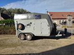 paarden trailer 2paarden, Dieren en Toebehoren, Ophalen, Gebruikt, Hout, 2-paards trailer