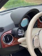 exclusieve FIAT RIVA 500 CABRIO, Auto's, Voorwielaandrijving, Cabriolet, Blauw, Leder