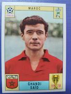 Panini carte anno 1970 Coupe du monde foot Mexique 70 GHANDI, Envoi, Image