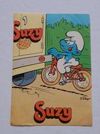 Autocollant Schtroumpf Suzy no 12, Enlèvement ou Envoi, Comme neuf, Différents Schtroumpfs, Autres types