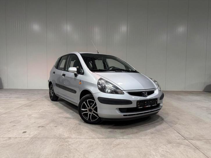 Honda jazz/210dkm/benzine/1.6/airco/2003/keuring vo verkoop/, Auto's, Honda, Particulier, Jazz, Airconditioning, Benzine, Grijs
