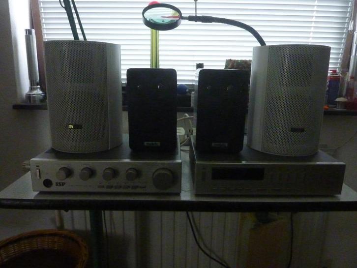 ISP hifi set vintage, Audio, Tv en Foto, Stereoketens, Gebruikt, Tuner of Radio, Overige merken, Losse componenten, Ophalen