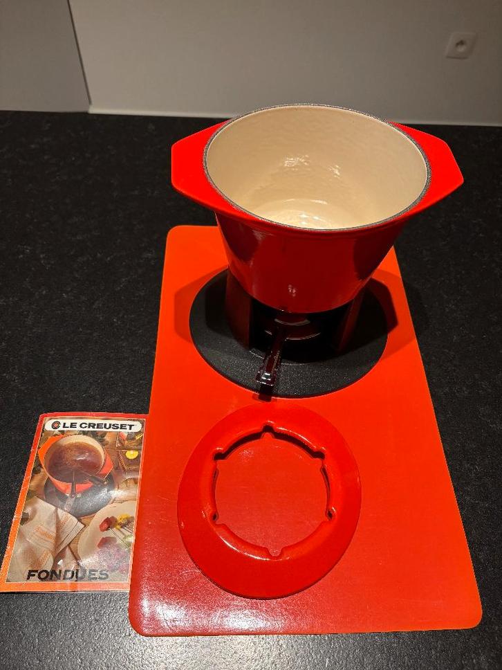 Le Creuset fondueset, Huis en Inrichting, Keuken | Potten en Pannen, Ophalen
