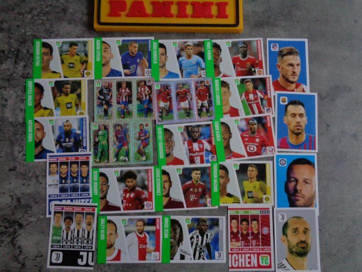 PANINI VOETBAL STICKERS TOP CLASS 2022  24X  verschillende n, Hobby en Vrije tijd, Stickers en Plaatjes, Nieuw, Verzenden