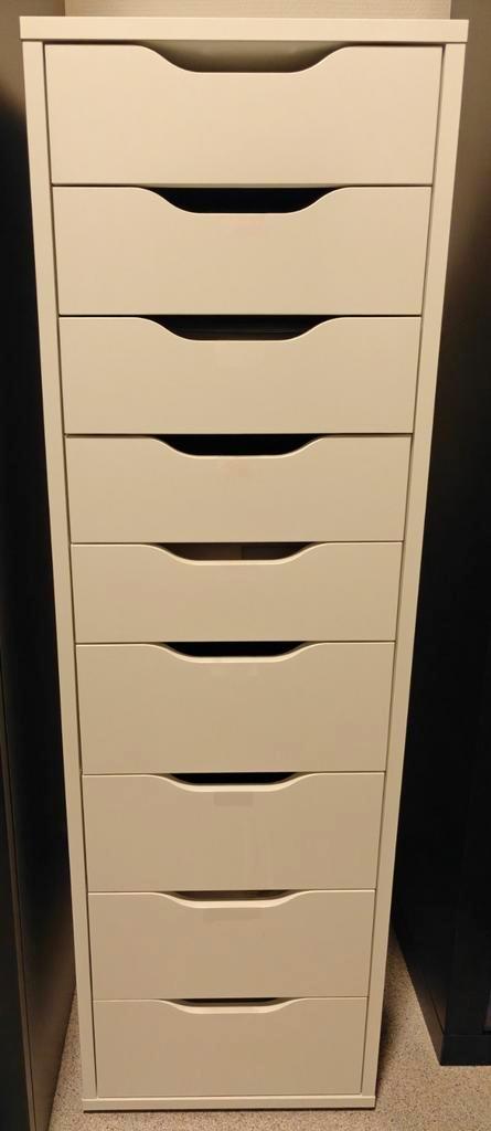 IKEA ladeblok met 9 laden, Huis en Inrichting, Kasten | Ladekasten, Zo goed als nieuw, Ophalen